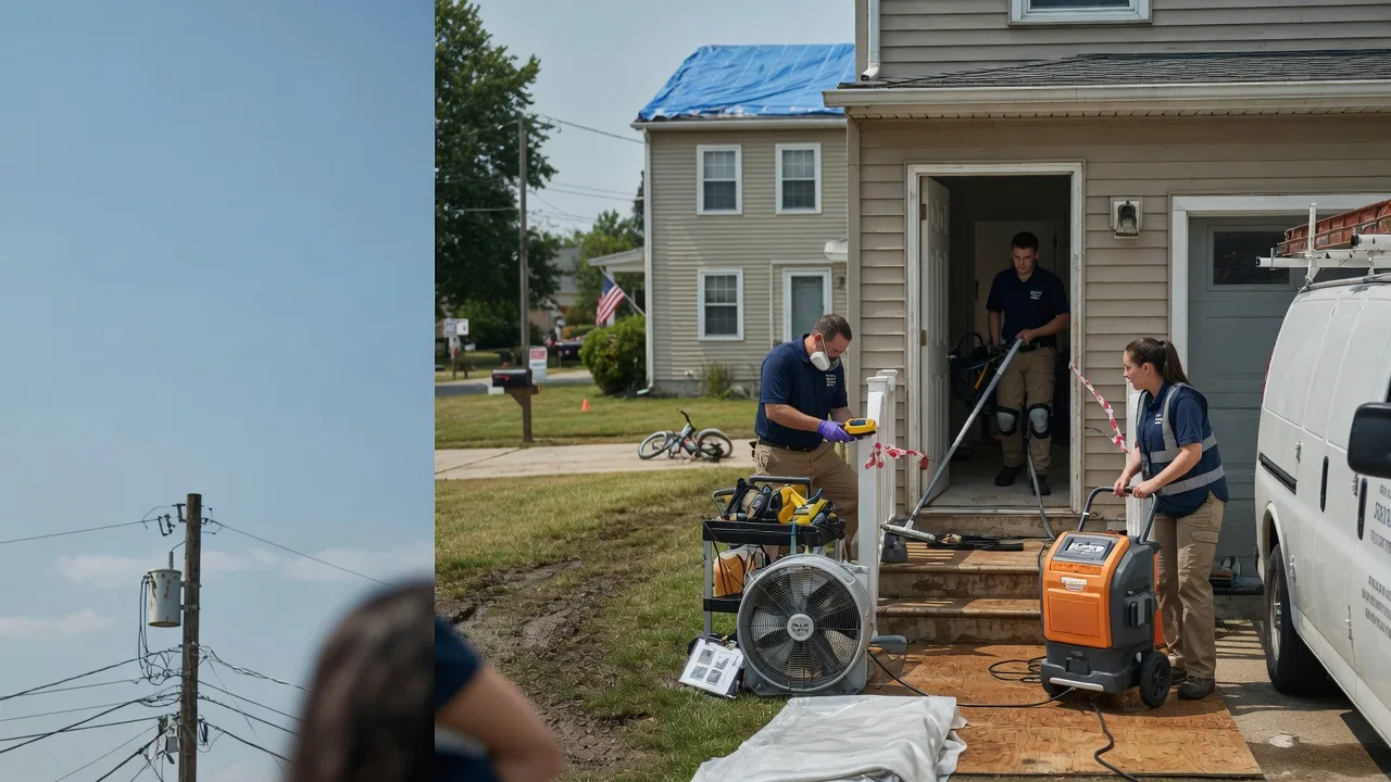Water Damage Repair in Oxford, MI near me